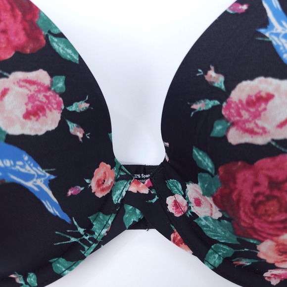 Soma Memorable Full Coverage Bra Underwire Multicolor Floral Size 36C - Picture 4 of 11